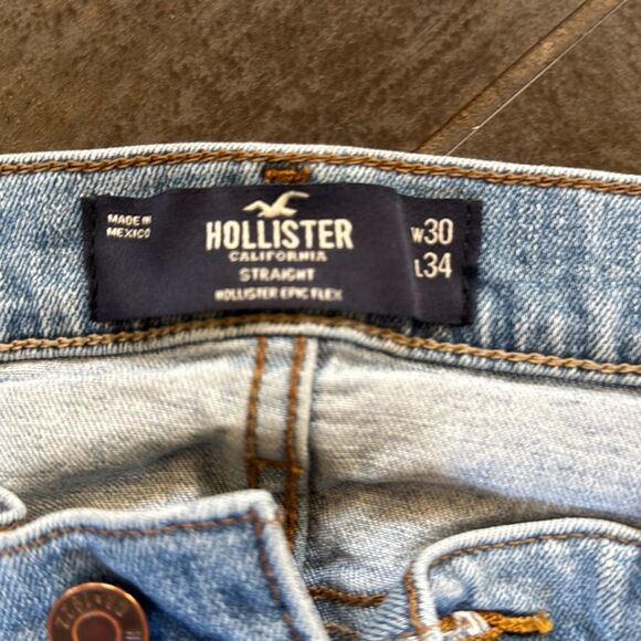 Hollister Men’s straight Leg jeans 30 x 34 - Picture 2 of 4